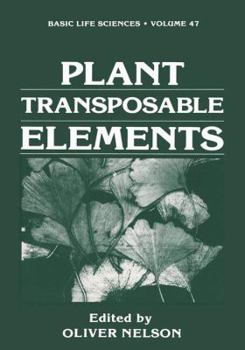 Hardcover Plant Transposable Elements (Basic Life Sciences) Book