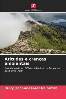Paperback Atitudes e crenças ambientais [Portuguese] Book