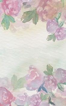 Paperback Internet Password Organizer: Discrete Internet Password Log Keeper: Pretty Floral Watercolor Gift for Women Book