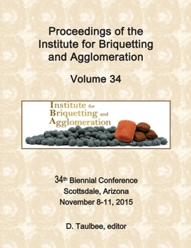 Paperback Proceedings of the: Institute for Briquetting and Agglomeration Book