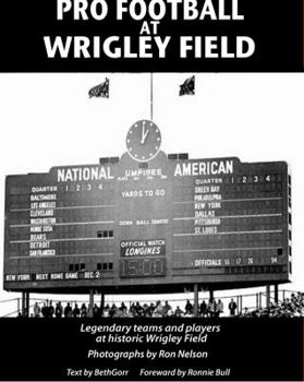 Paperback Pro Football at Wrigley Field Book