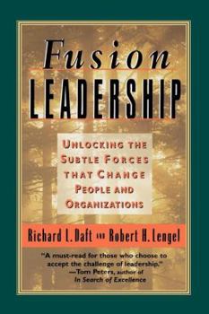 Paperback Fusion Leadership (Tr) Book