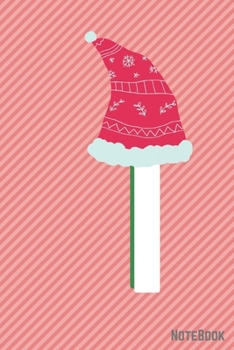 Initial X-mas Letter  I  Notebook With Funny X-mas Bear., X-mas First Letter Ideal for For Boys/ Girls , Christmas, Gift and Notebook for School: ... 120 Pages, 6x9, Soft Cover, Matte Finish