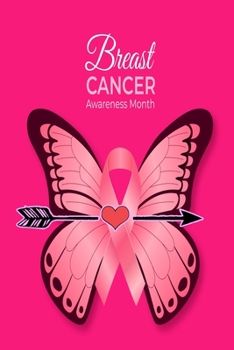 Breast cancer awareness month: gift for her Lined Notebook / Diary / Journal To Write In 6"x9" for Breast Cancer Awareness Day Gift for Women & Girls