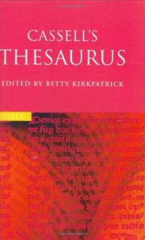 Hardcover Cassell's Thesaurus (Cassell Value) Book