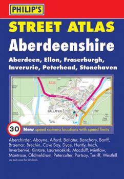 Paperback Philip's Street Atlas Aberdeenshire Book