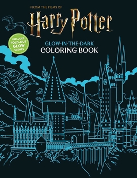 Paperback Harry Potter Glow-In-The-Dark Coloring Book