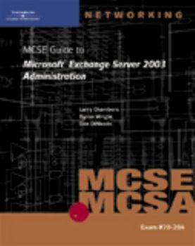 Paperback 70-284 MCSE Guide to Microsoft Exchange Server 2003 Administration Book