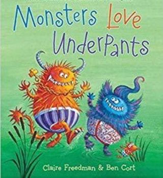 Paperback Monsters Love Underpants Book