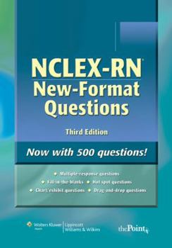 Paperback NCLEX-RN New-Format Questions Book