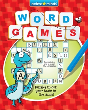 Paperback Active Minds Word Games Book