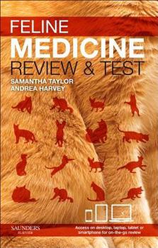 Paperback Feline Medicine - Review and Test Book