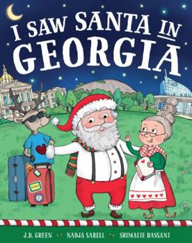 Hardcover I Saw Santa in Georgia Book