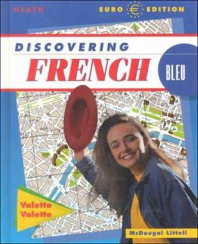 Hardcover Discovering French: Student Edition Bleu Level 1 2001 [French] Book