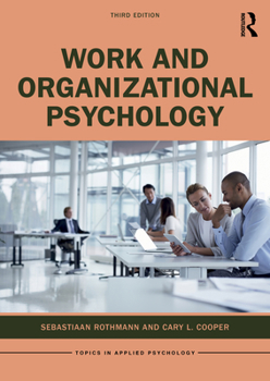 Paperback Work and Organizational Psychology Book