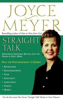 Hardcover Straight Talk: Overcoming Emotional Battles with the Power of God's Word Book