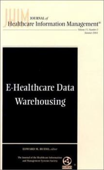 Paperback E-Healthcare Data Warehousing Book