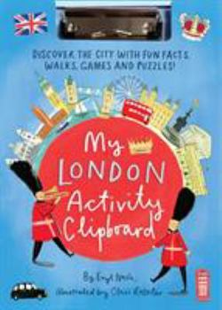 Hardcover My London Activity Clipboard Book