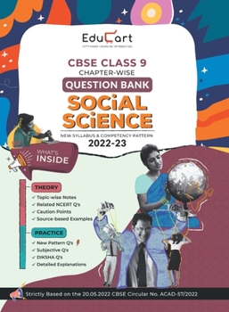 Paperback Educart CBSE Class 9 SOCIAL SCIENCE Question Bank Book for 2022-23 (Includes Chapter wise Theory & Practice Questions 2023) Book