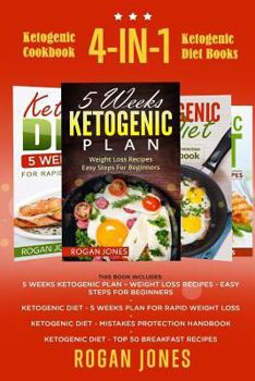 Paperback Ketogenic Cookbook: 4-in-1 Ketogenic Diet Books Book