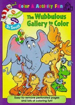 Paperback Wubbulous Gallery to Color Book