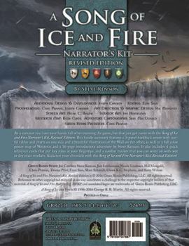 Hardcover A Song of Ice and Fire Roleplaying Narrator's Kit, Revised Edition Book