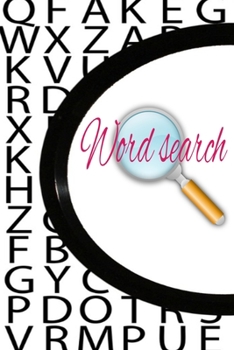 Paperback Word Search: puzzle journal Book
