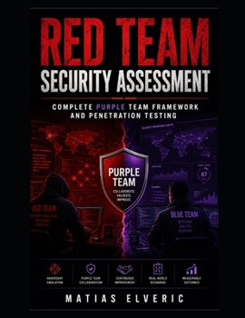 Paperback Red Team Security Assessment: Complete Purple Team Framework and Penetration Testing Book
