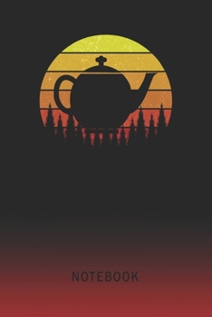 Notebook: English Teapot Blank Wide Ruled Lined Paper Notepad | Writing Pad Journal | Assignments Taking Class Notes Homework Studying Math Science ... & University Organizer | Student Teacher