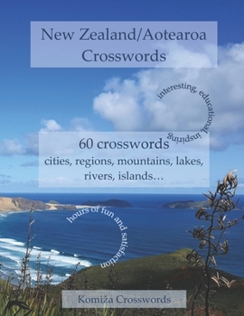 Paperback New Zealand/Aotearoa Crosswords Book