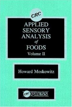 Hardcover Applied Sensory Analysis of Foods: Volume II Book