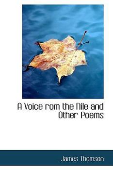 Paperback A Voice ROM the Nile and Other Poems Book