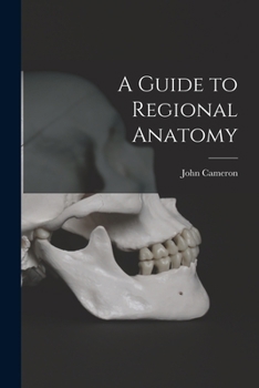 Paperback A Guide to Regional Anatomy [microform] Book