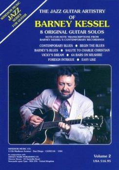 Paperback The Jazz Guitar Artistry of Barney Kessel, Vol. 2 Book