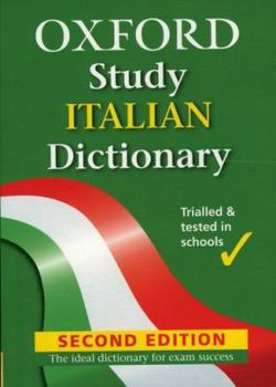 Paperback Oxford Study Italian Dictionary Book