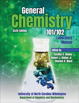 Spiral-bound General Chemistry 101/102 Laboratory Manual Book