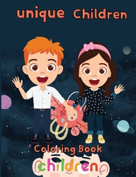 Paperback Unique Children Coloring Book Children: 8.5''x11''/Children Coloring Book