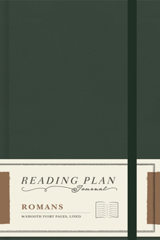 Hardcover Romans, Reading Plan Journal Book