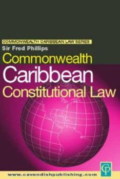 Paperback Commonwealth Caribbean Constitutional Law Book