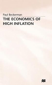 Hardcover The Economics of High Inflation Book