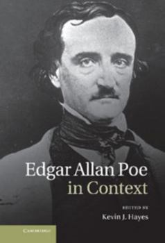 Hardcover Edgar Allan Poe in Context Book