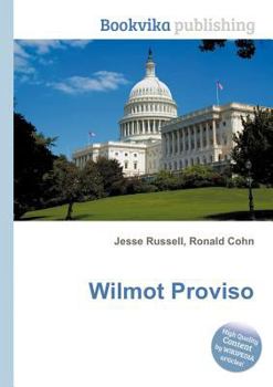 Paperback Wilmot Proviso Book