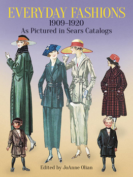 Paperback Everyday Fashions, 1909-1920, as Pictured in Sears Catalogs Book