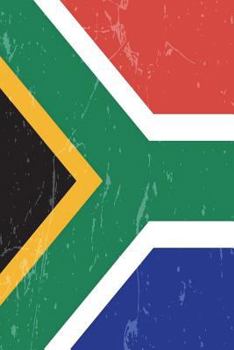 Paperback South Africa Flag Journal: Lined Journal to write in, South African Souvenir Notebook Book