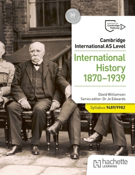 Paperback Cambridge International as Level: International History 1870-1939 Book