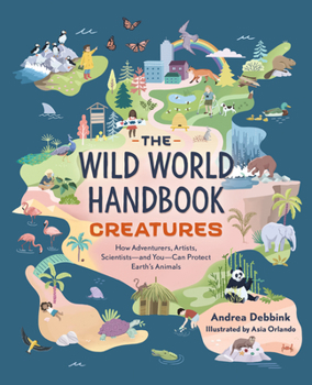 Paperback The Wild World Handbook: Creatures Book