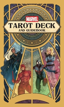 Hardcover Marvel Tarot Deck and Guidebook Book