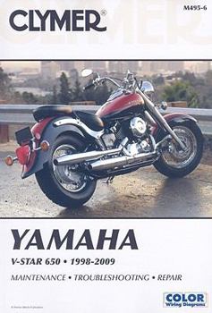 Clymer Yamaha V-Star 650 1998-2009