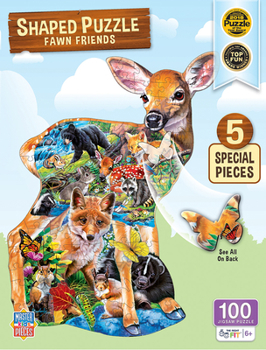 Fawn Friends 100pc Shaped Puzzle