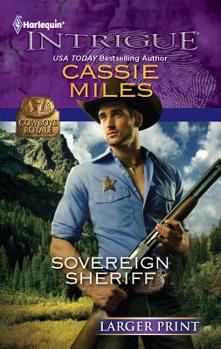 Mass Market Paperback Sovereign Sheriff [Large Print] Book